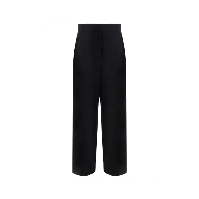 Salvatore Ferragamo Silk And Linen Pants, photo 2 of 6 from Balardi