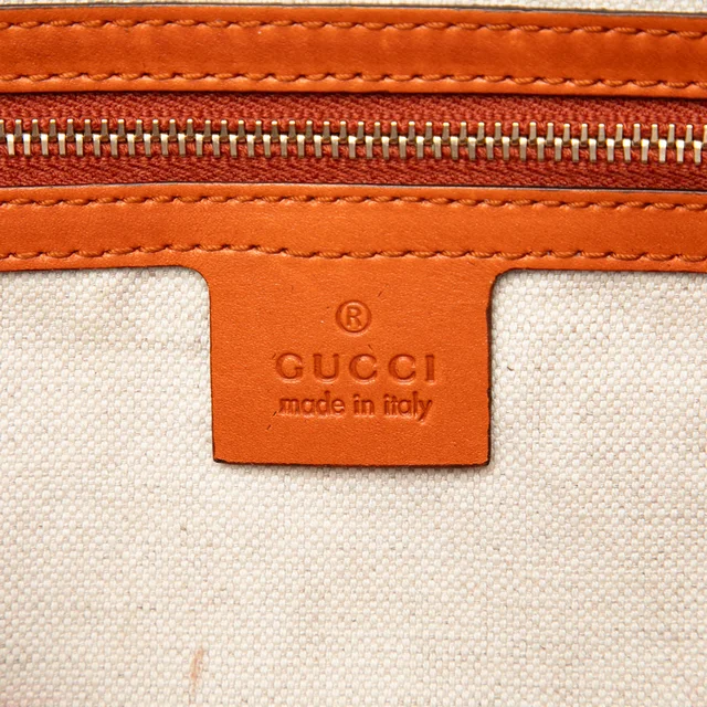 Beige Gucci Small GG Canvas Web Joy Boston Bag Satchel in Beige Canvas from Designer Revival, photo 2 of 2
