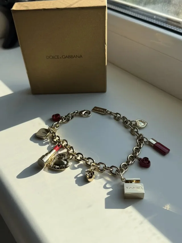 Dolce & Gabbana Gold Bracelet in multicolor from Grailed