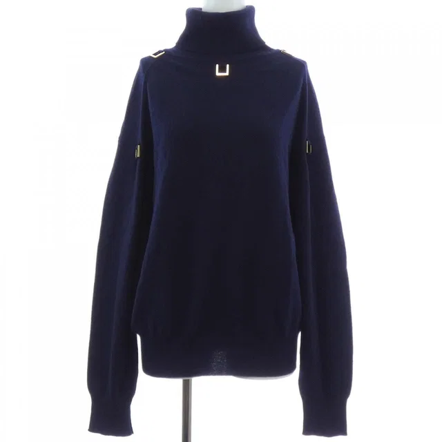Louis Vuitton D Ring Turtleneck Sweater Knit in Cashmere from The Reluxe