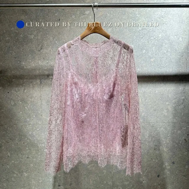 Dolce & Gabbana Pink Lace Dress in multicolor from Grailed