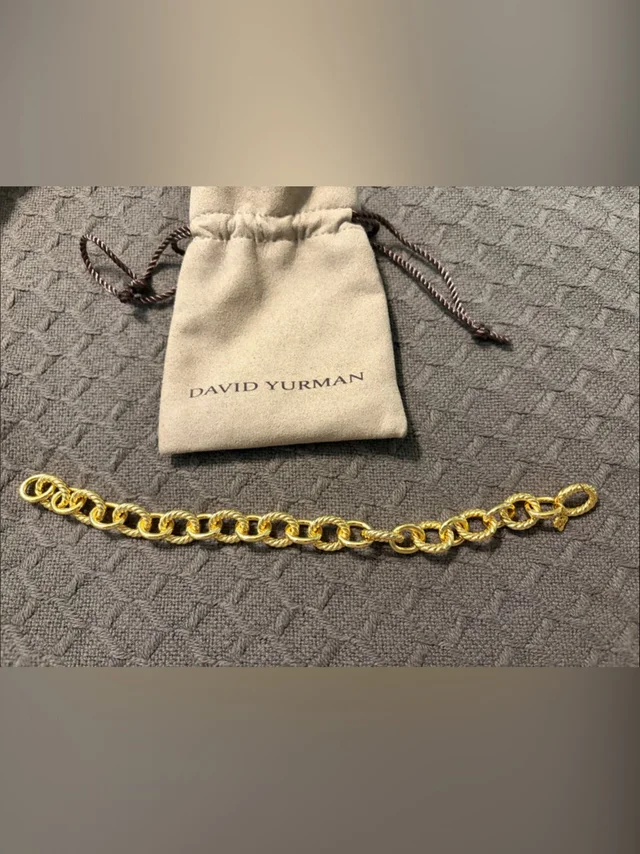 David Yurman Link Bracelet in gold from Poshmark