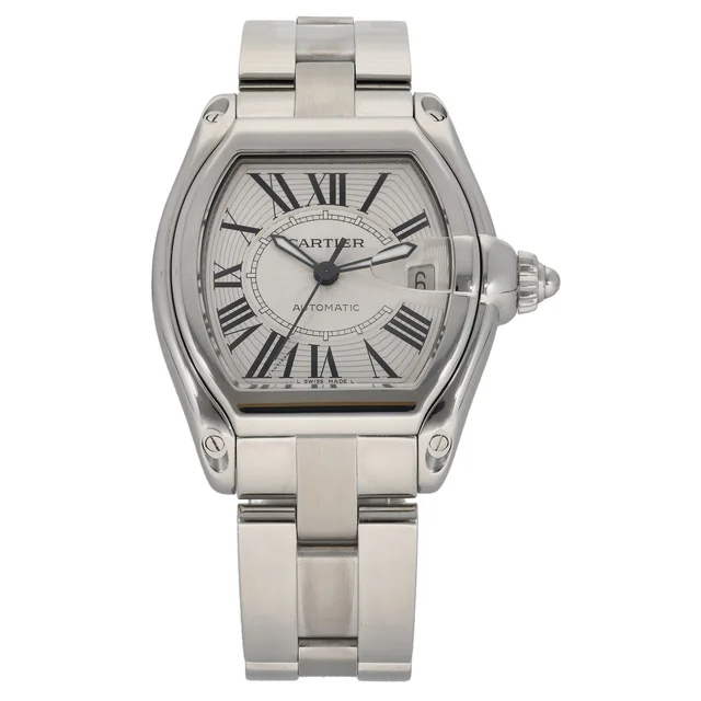 Cartier Roadster 2510 37mm Stainless Steel Watch from H&T