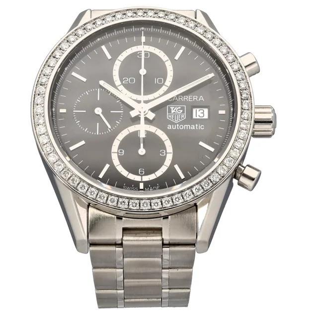 TAG Heuer Carrera CV201J 41mm Stainless Steel Watch from H&T