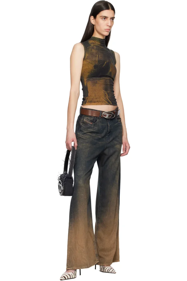 Diesel Brown B-1dr W Belt, photo 2 of 2 from SSENSE