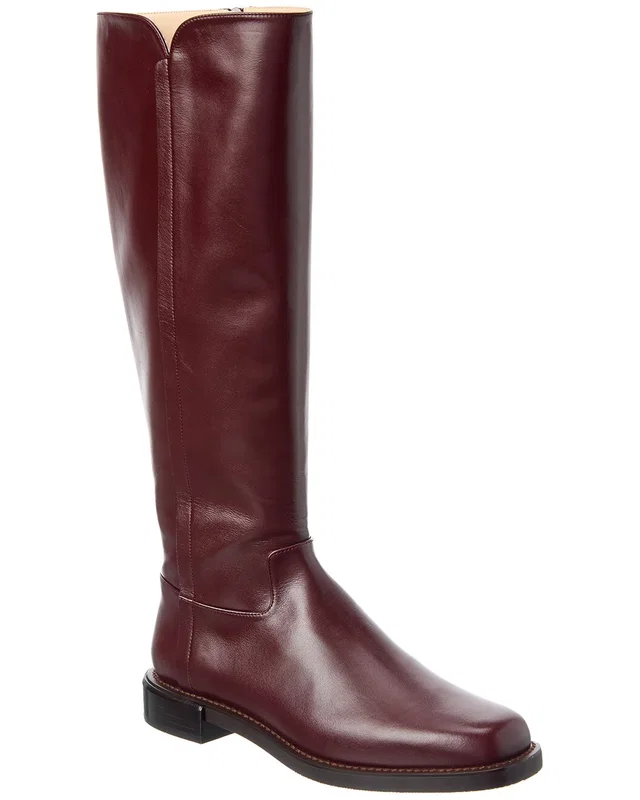 Stuart Weitzman Leather Knee-High Riding Boot, image 1 of 1 from Rue La La