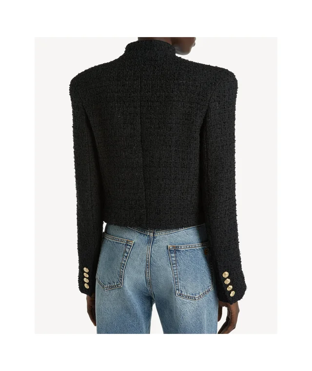 Balmain Tweed officer jacket, photo 4 of 6 from SENSER