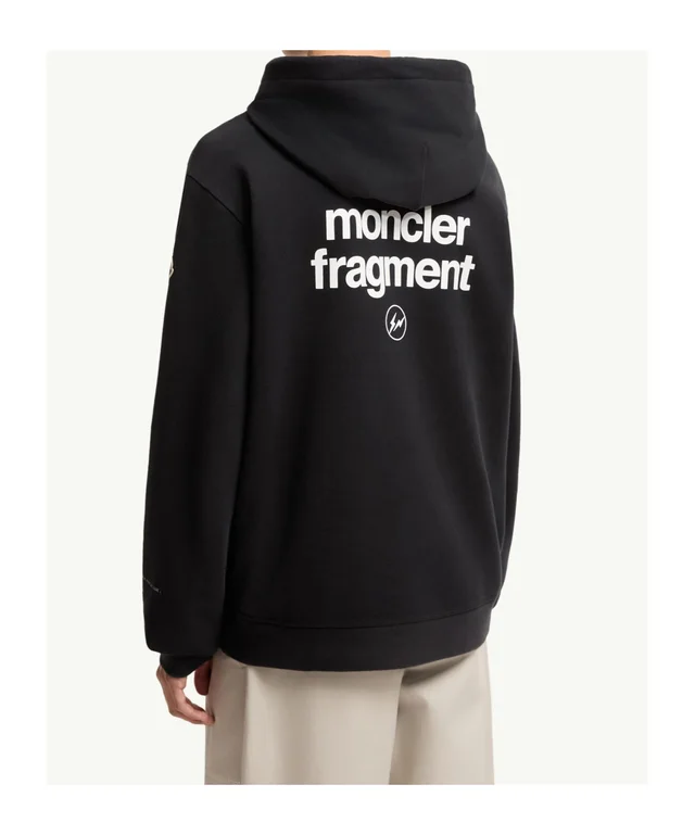 Moncler x Fragment Logo Cotton Hoodie, photo 5 of 7 from SENSER