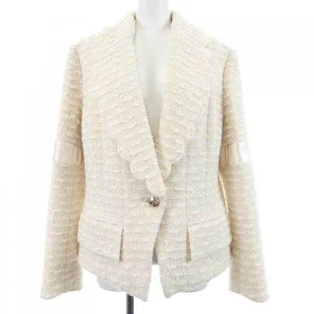 Chanel 20K Jacket White in White from The Reluxe