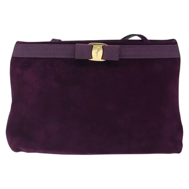 Ferragamo Vara handbags in Suede from The Brand Collector