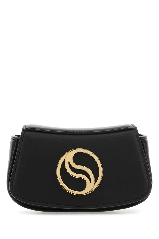Stella McCartney Biscuit Shoulder Bag — Black in Black from HEWI