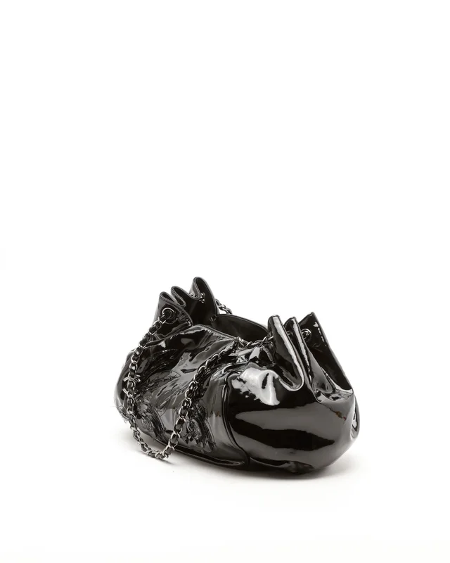 Chanel Camellia Patent Tote Bag in Patent leather from A Retro Tale, photo 2 of 11