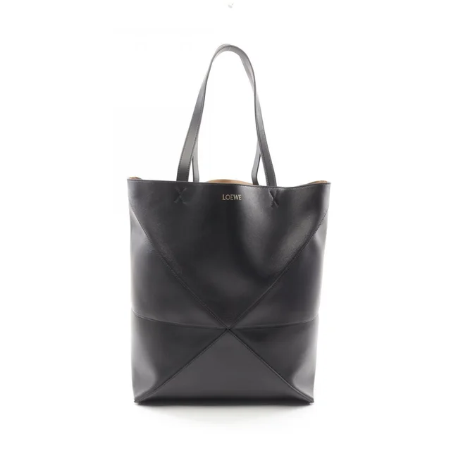 Loewe Tote Puzzle Fold Large Leather Handbag in Leather from The Reluxe