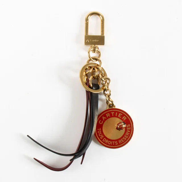Cartier Gold Tone Ladybug Charm in Gold from Labellov