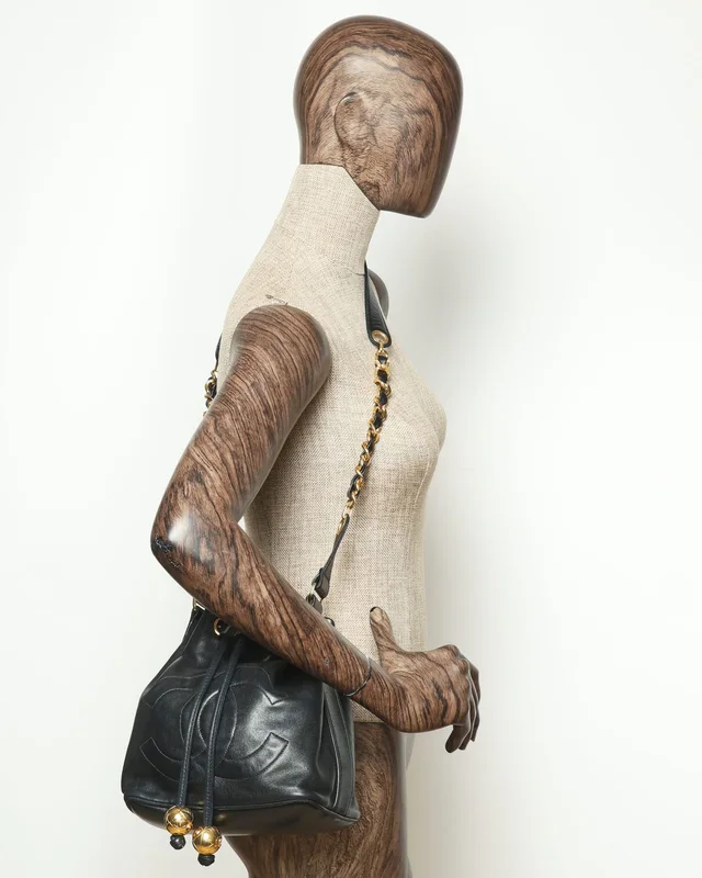 Chanel CC Chain Bucket Bag in Leather from A Retro Tale, photo 11 of 11