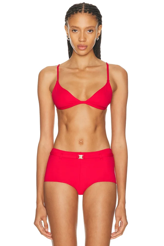 SKIMS Iconic Swim Triangle Bikini Top from FWRD, photo 1 of 1