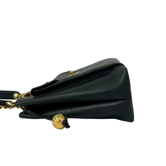 Chanel Caviar Mini Tote Bag in Black Caviar leather from LuxUness, photo 5 of 10