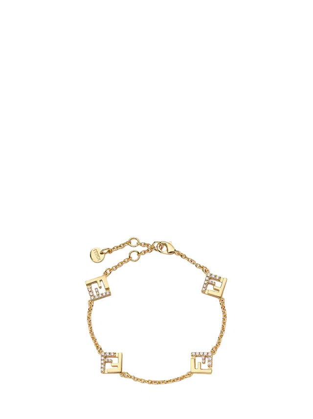 Fendi Bracelet — Gold Brass Bracelets in Gold from HEWI