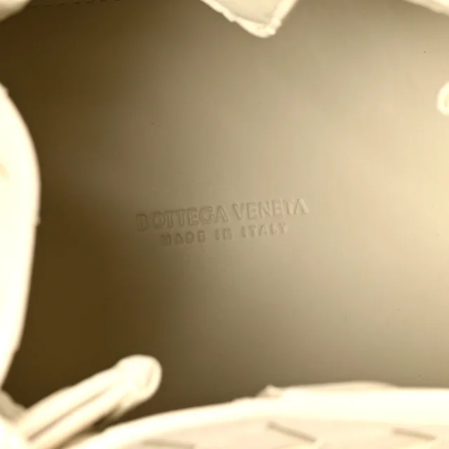 Bottega Veneta Nappa Intrecciato Small Parachute Shoulder Bag Sea Salt in Nappa leather from FASHIONPHILE, photo 5 of 8