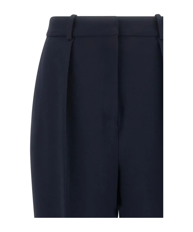 Elisabetta Franchi High-Waist Pleated Pants, photo 3 of 4 from SENSER