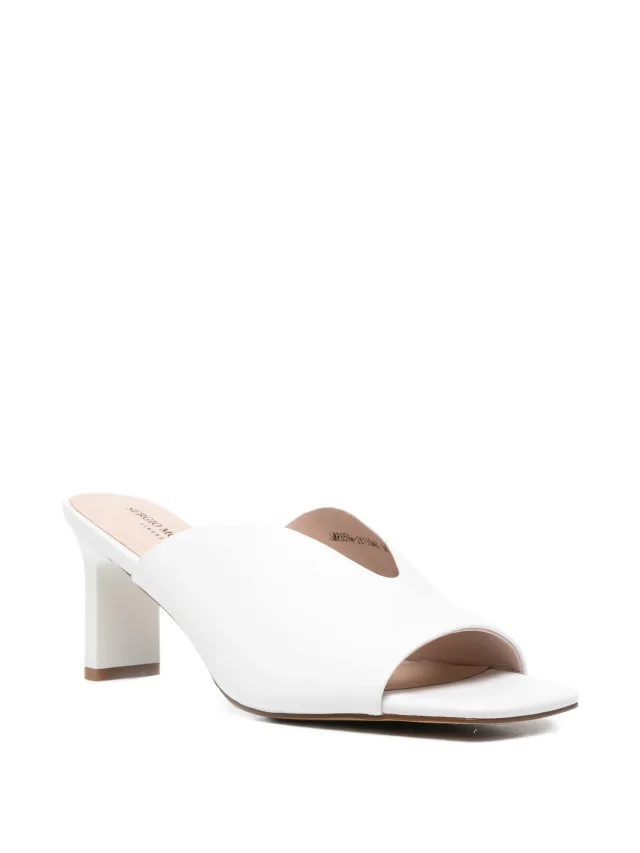 SERGIO MORETTI FIRENZE v-cut open-toe sandals, photo 2 of 2 from FARFETCH