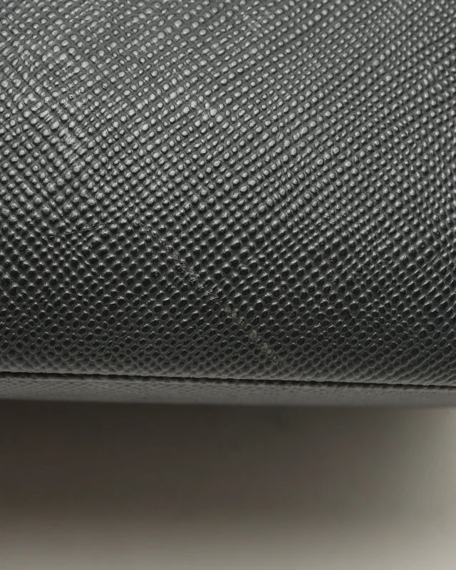 Prada Large Saffiano Double Bag in Saffiano leather from A Retro Tale, photo 8 of 14