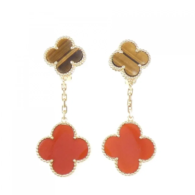 Van Cleef & Arpels Magic Alhambra 2 Motif Earrings from The Reluxe