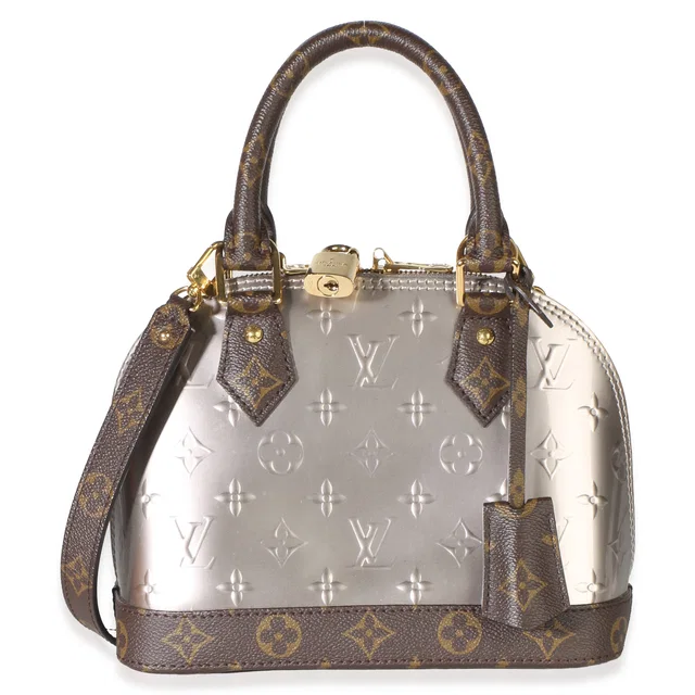 Louis Vuitton Bitume Metallise Vernis Epi Monogram Alma BB in Patent leather from myGemma
