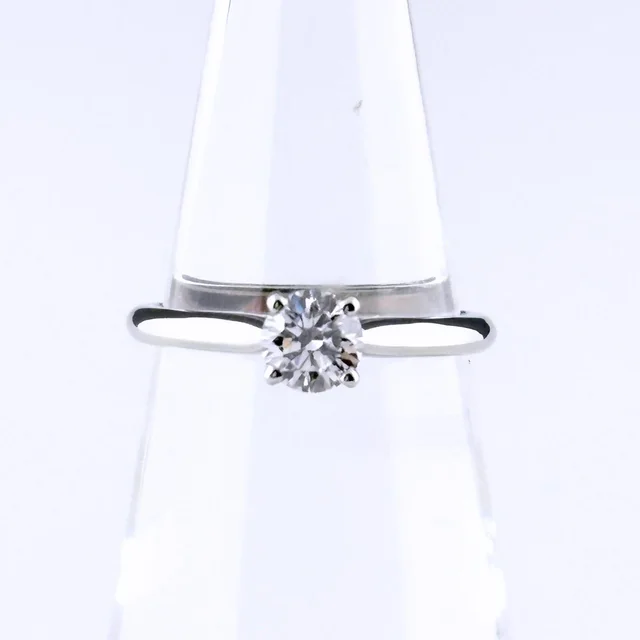 Cartier Solitaire Ring Platinum Diamond from The Reluxe