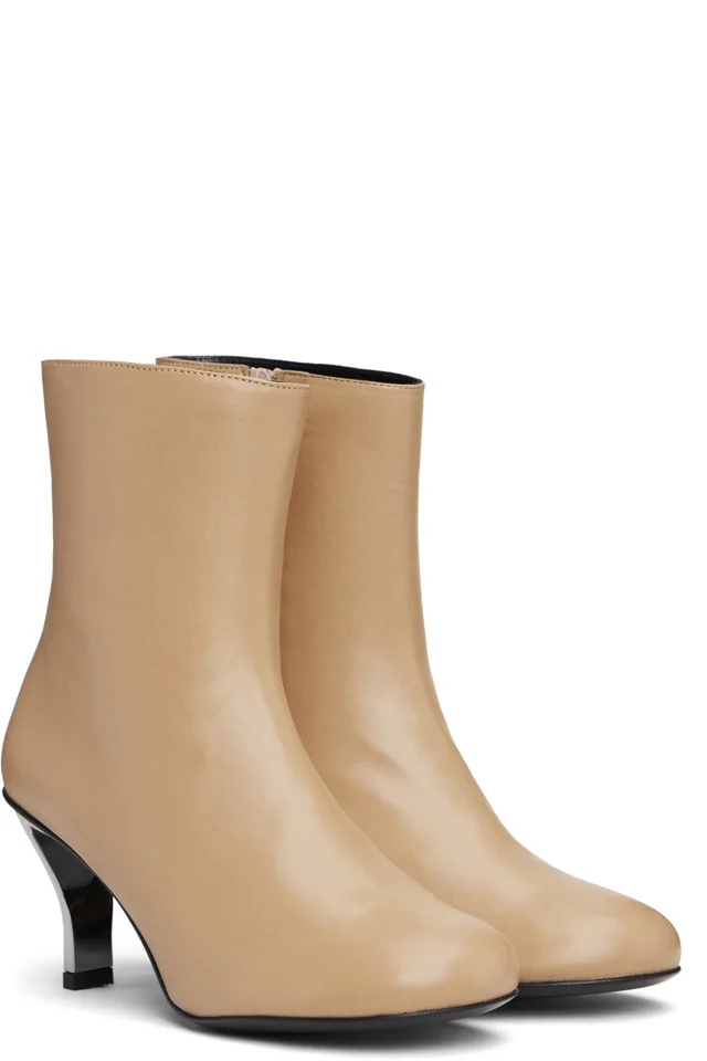 Nicole Saldaña Tan Bonnie Boots, photo 4 of 5 from SSENSE