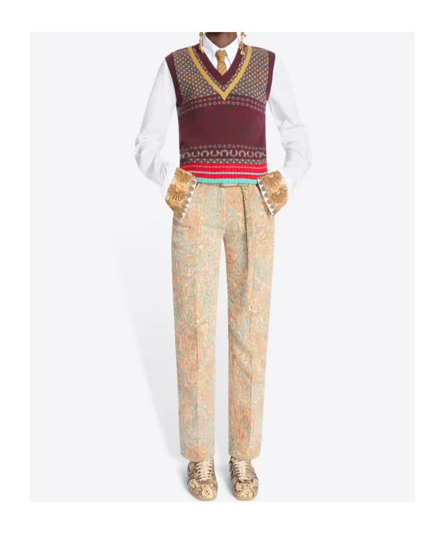 Dries Van Noten fitted cashmere top, photo 4 of 6 from SENSER