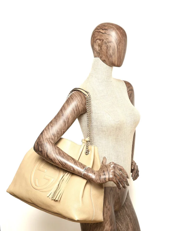 Gucci Soho Chain Tote Bag in Denim from A Retro Tale, photo 9 of 9