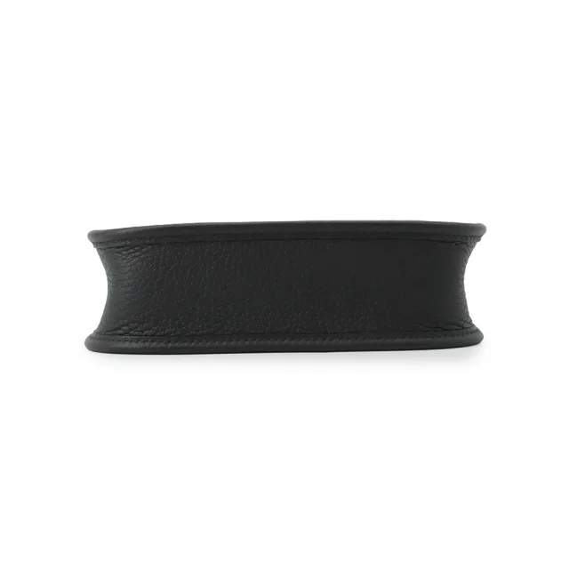 Hermès Evelyne Long Black Taurillon Clemence Size TPM in Black Clemence leather from GALLERY RARE, photo 3 of 6