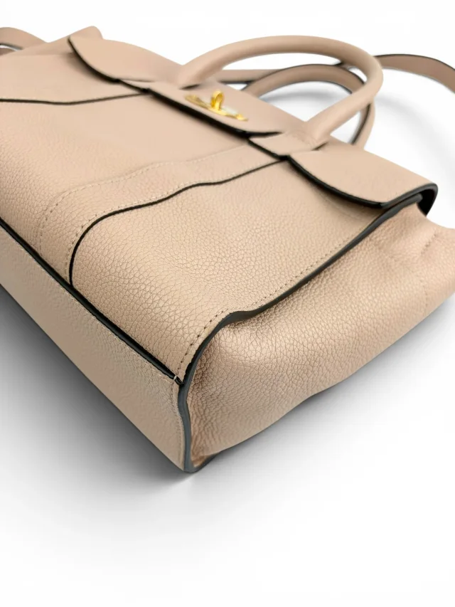 Mulberry Beige Leather Bayswater Satchel Small in Beige Leather from Season 2 Consign, photo 8 of 10