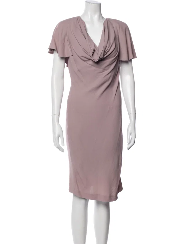 Alexander McQueen 2010 Knee-Length Dress in purple from The RealReal