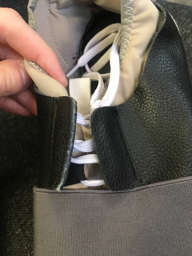 Balenciaga lace up trainers in Grey Leather from Oxfam Online Shop, photo 7 of 7