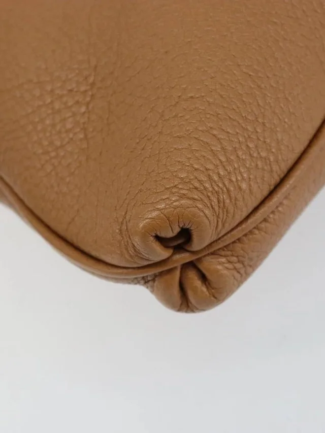 Ferragamo Gancini Shoulder Bag Leather Brown Silver in brown|red Leather from Poshmark, photo 5 of 16