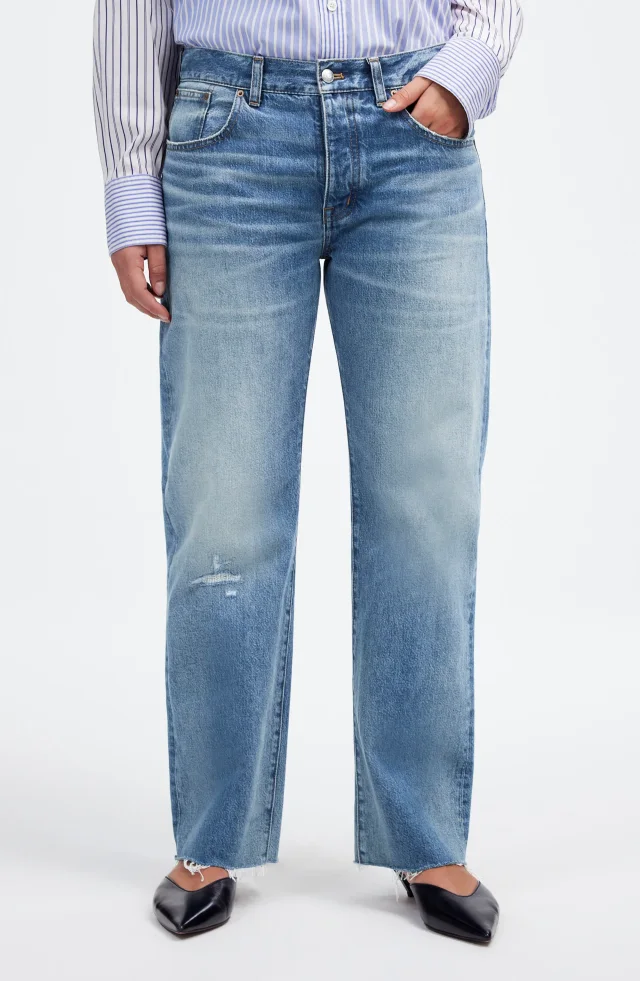 Madewell The Dean Airy Easy Straight Leg Jeans, photo 11 of 11 from Nordstrom Rack