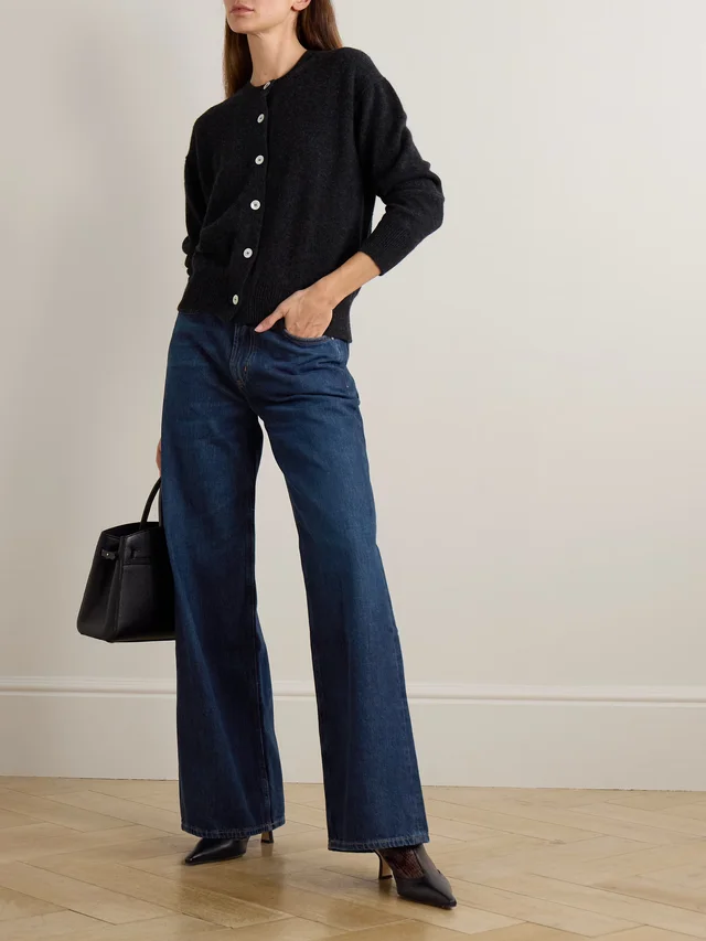 CITIZENS OF HUMANITY Paloma mid-rise wide-leg jeans in Blue, photo 2 of 2 from NET-A-PORTER (Canada)