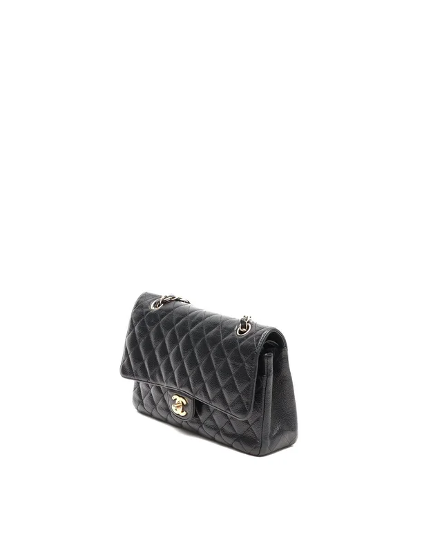 Chanel Classic Caviar Medium Double Flap Bag in Caviar leather from A Retro Tale, photo 2 of 11