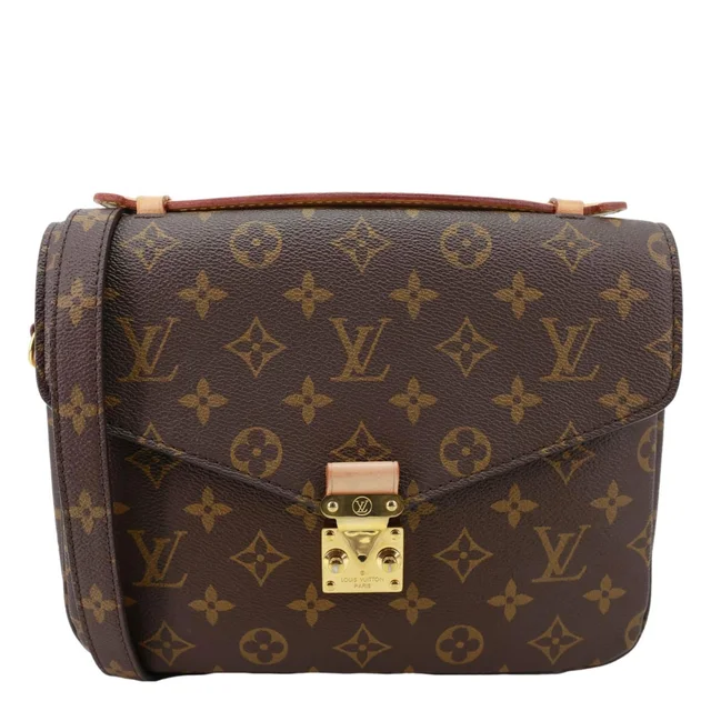 Louis Vuitton Metis Pochette Monogram Canvas Crossbody Bag Brown in Brown Coated canvas from Dallas Designer Handbags
