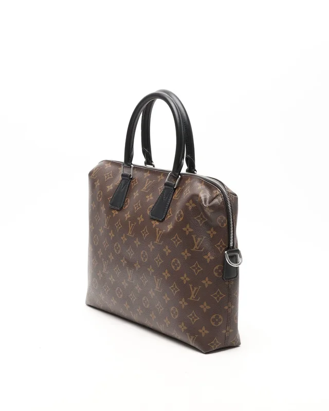 Louis Vuitton Monogram Macassar Porte-documents Jour Bag from A Retro Tale, photo 2 of 8