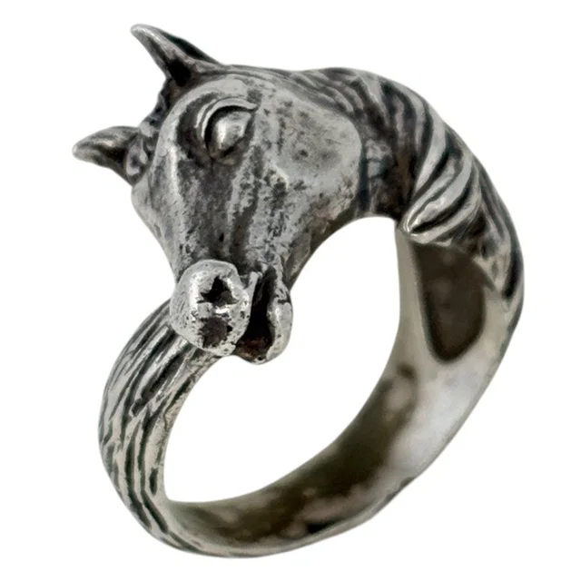 Hermès Ring Cheval Hose Silver in Silver from The Reluxe