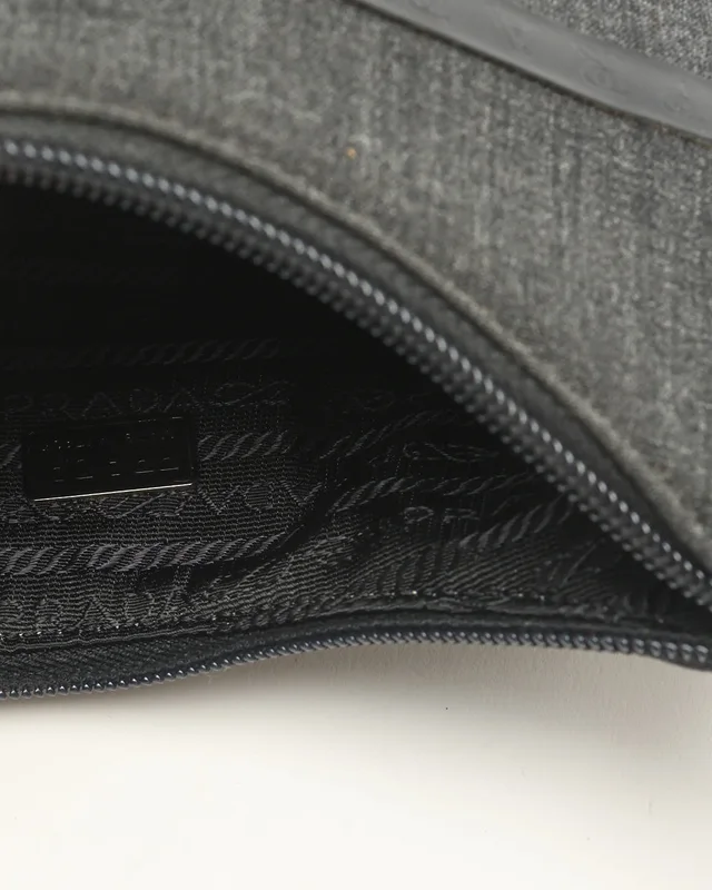 Prada Sports Wool Baguette in Wool from A Retro Tale, photo 6 of 8
