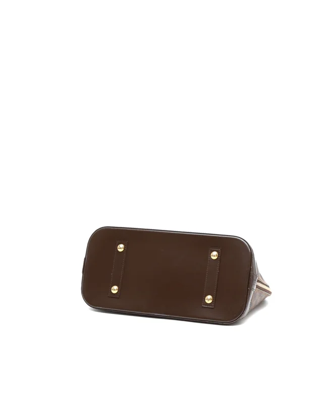 Louis Vuitton Damier Ebene Alma MM Bag in Brown Canvas from A Retro Tale, photo 5 of 10