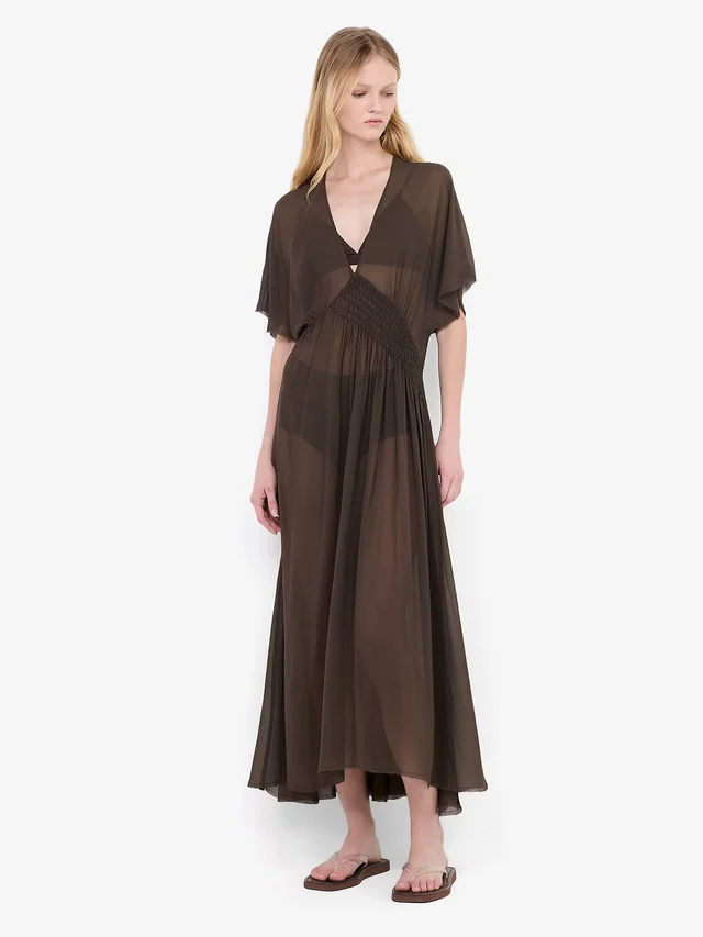 Bec&Bridge CASCADE MAXI DRESS - DARK CHOCOLATE from BEC + BRIDGE, photo 1 of 1