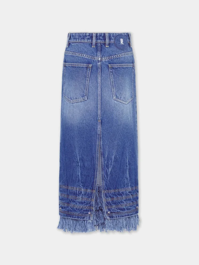 Paco Rabanne Rabanne Fringes Midi Skirt, photo 6 of 9 from SENSER