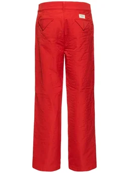 Honor the Gift Wide-leg trousers with button closure in 100% Polyester, photo 5 of 5 from LUISAVIAROMA