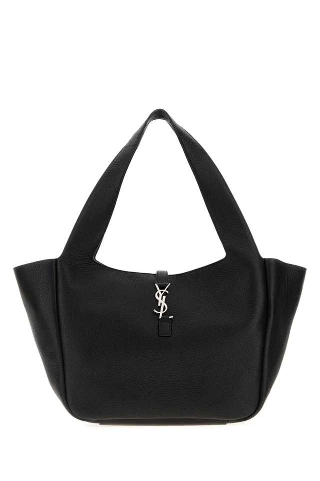 Saint Laurent Bea Shoulder Bag — Black in Black Leather from HEWI
