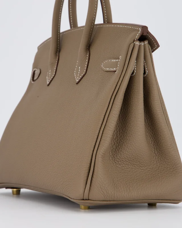 Hermès Birkin 25 Retourne Bag in Taupe Togo leather from Sellier, photo 15 of 22